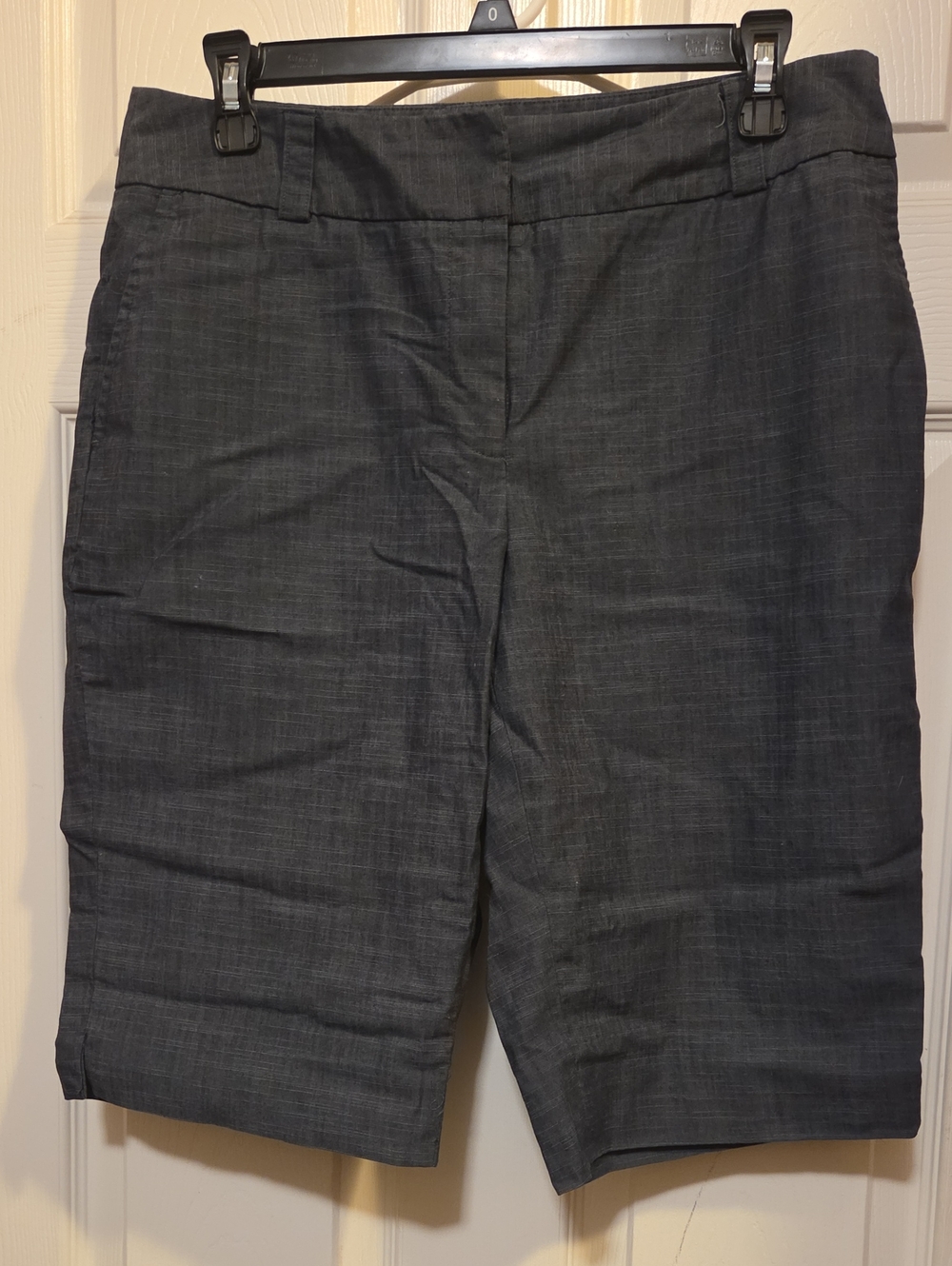 Apt. 9 Charcoal Gray Bermuda Shorts